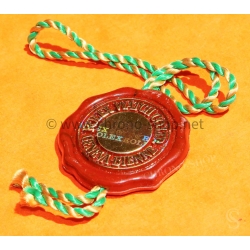 Rolex Rare 80-90's Chronometer Red Hang Seal Tag CERTIFIED OFFICIAL CHRONOMETER Goodies, watch accessories collectibles