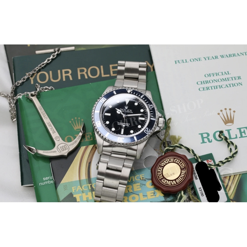 Rolex Submariner Watch Anchor charm Key Chain key holder 1000ft