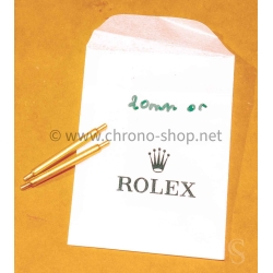 Rolex Fourniture horlogère vintages pompes goupilles ressorts or jaune 20mm bracelet oyster Submariner 1680/8,Datejust 1600