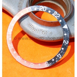 ROLEX MONTRES GMT MASTER 16700,16710,16760 INSERT COKE ROSE NOIR FAT FONT FADED INSERT GRADUE 24H LUNETTE