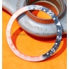 Rolex GMT Master Coke watch Faded Pink Black color S/S 16700, 16710, 16760 Bezel 24H Insert Part FAT FONT