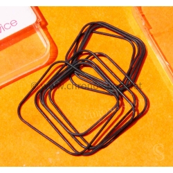 Cartier watch part lot of gaskets black color New Authentic Cartier Santos Tank Française quartz VC140069 627 99027