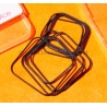 Cartier watch part lot of gaskets black color New Authentic Cartier Santos Tank Française quartz VC140069 627 99027