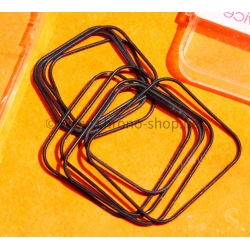 Cartier watch part lot of gaskets black color New Authentic Cartier Santos Tank Française quartz VC140069 627 99027
