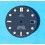 OMEGA Original Luminova vintage Dark Blue Seamaster Date Professional 300m Watch Dial Men's 26mm diameter James bond 007