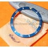 TUDOR SUBMARINER 75090,75190 INSERT DE LUNETTE BLEU PATINE MONTRES SUBMARINER TAILLE MEDIUM