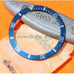 TUDOR SUBMARINER 75090,75190 INSERT DE LUNETTE BLEU PATINE MONTRES SUBMARINER TAILLE MEDIUM