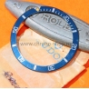 TUDOR SUBMARINER 75090,75190 INSERT DE LUNETTE BLEU PATINE MONTRES SUBMARINER TAILLE MEDIUM
