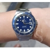 TUDOR SUBMARINER 75090,75190 INSERT DE LUNETTE BLEU PATINE MONTRES SUBMARINER TAILLE MEDIUM
