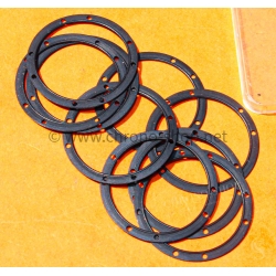 Cartier Santos Ronde LM 1911 watch part lot of gaskets black color casebacks ref VA140008 627 New Genuine