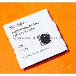 IWC SCHAFFHAUSEN Rare NOS Ingenieur Ssteel watch link part discontinued ref IWE06506 IWC 2605,2592,24270
