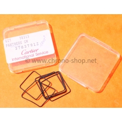 Cartier 37837912 watch part lot of bezel gaskets black color New Authentic Cartier Panthère GM 37827912