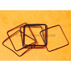 Cartier 37837912 watch part lot of bezel gaskets black color New Authentic Cartier Panthère GM 37827912