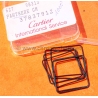 Cartier 37837912 watch part lot of bezel gaskets black color New Authentic Cartier Panthère GM 37827912