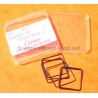 Cartier 37837912 watch part lot of bezel gaskets black color New Authentic Cartier Panthère GM 37827912