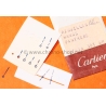 Cartier 37836 381 pièces Authentiques vintages lot aiguilles bleues montres Cartier Panthère GM