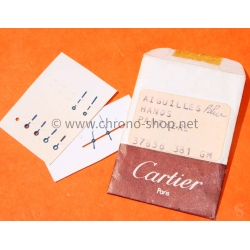 Cartier 37836 381 pièces Authentiques vintages lot aiguilles bleues montres Cartier Panthère GM