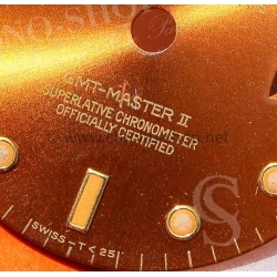 Rolex 16718,16713 Cadran Tiger Eye Oeil du tigre tritium MONTRES GMT MASTER II 16713,16718 calibre 3185