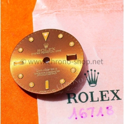 Rolex Tiger Eye Dial GMT Master II 16713, 16178 Bronze Root beer Watch Tritium T25 dial Singer