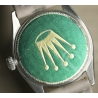 Rolex 60's BIG LOGO watch caseback Ø25mm Green Sticker Submariner, GMT, Explorer, Daytona 6263, 5512, 5513, 1680, 6542, 6241