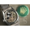 Rolex 60's BIG LOGO watch caseback Ø25mm Green Sticker Submariner, GMT, Explorer, Daytona 6263, 5512, 5513, 1680, 6542, 6241