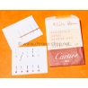 Cartier Vintage Santos Ronde hands Genuine New Cartier lot Hand Set Parts 51782 386