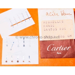 Cartier Vintage Santos Ronde hands Genuine New Cartier lot Hand Set Parts 51782 386