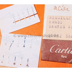 Cartier Santos Ronde pièces Original vintage lot aiguilles ref 51782386 montres Cartier Santos