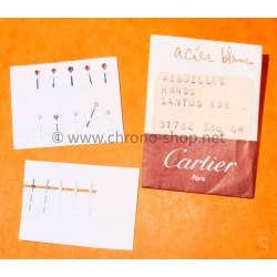 Cartier Vintage Santos Ronde hands Genuine New Cartier lot Hand Set Parts 51782 386