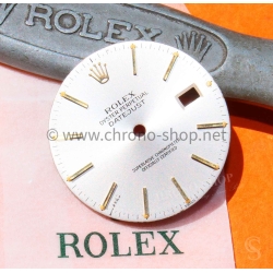 ROLEX CADRAN TRITIUM DATEJUST ARGENT ET OR MONTRES VINTAGE DATEJUST 16000,16030,16014 cal 3035,3135