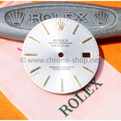 ROLEX CADRAN TRITIUM DATEJUST ARGENT ET OR MONTRES VINTAGE DATEJUST 16000,16030,16014 cal 3035,3135