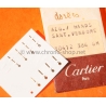 Cartier Vintage Santos Vendome hands Genuine New Cartier lot Yellow gold Hand Set Parts 30412 384