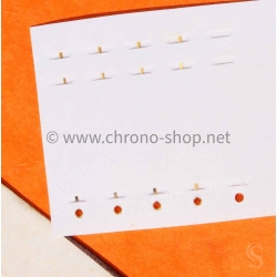 Cartier Vintage Santos Vendome hands Genuine New Cartier lot Yellow gold Hand Set Parts 30412 384