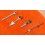 ?RARE SET AIGUILLES ROLEX EXPLORER 2 STEVE MCQUEEN FRECCIONE REF 1655 ORANGE 24H LUMINOVA NEUF DE STOCK?