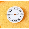 Cartier Vintage Santos Ronde White black romans numeral watch dial part Genuine ref 20370312 620