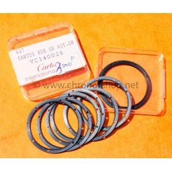 Cartier Santos Ronde VC140026 pièces Authentiques lot joints de fond montres Cartier Ronde 627 VC 140026
