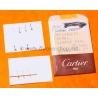 Cartier Santos Carré pièces Originales vintage lot aiguilles or jaune ref 61683 384 PM montres Cartier Santos
