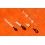 ?RARE SET AIGUILLES ROLEX EXPLORER 2 STEVE MCQUEEN FRECCIONE REF 1655 ORANGE 24H LUMINOVA NEUF DE STOCK?