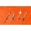 ?RARE SET AIGUILLES ROLEX EXPLORER 2 STEVE MCQUEEN FRECCIONE REF 1655 ORANGE 24H LUMINOVA NEUF DE STOCK?