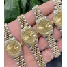 Rolex 62523D Fourniture Horlogère Montres Brin partie liens bracelet or acier NEUF Jubilee montres dame 62523D Datejust 69173