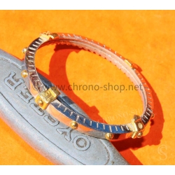 BREITLING cockpit B30012 Originale vintage lunette graduée rotative or et acier 37mm montres hommes