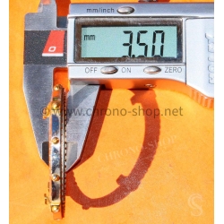 BREITLING cockpit B30012 Originale vintage lunette graduée rotative or et acier 37mm montres hommes