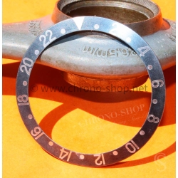 Rolex GMT Master All Black watch Faded Insert aged Grey color S/S 16700, 16710, 16760 Bezel 24H Insert Part