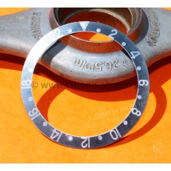 ROLEX VINTAGE INSERT GRIS FADED GRADUE 24H LUNETTE MONTRES ROLEX GMT MASTER 16700, 16710, 16760