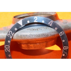 Rolex GMT Master All Black watch Faded Insert aged Grey color S/S 16700, 16710, 16760 Bezel 24H Insert Part
