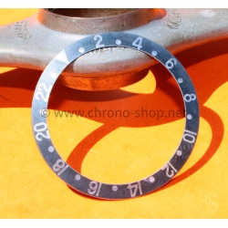 Rolex GMT Master All Black watch Faded Insert aged Grey color S/S 16700, 16710, 16760 Bezel 24H Insert Part