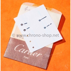 Cartier Santos pièces Originales vintage lot aiguilles bleue ref 10360381 GM montres Cartier Santos Carrée