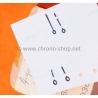 Cartier Vintage Santos Carré Blue hands Genuine New Cartier lot Hand Set Parts 10360 381 GM
