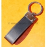 ULYSSE NARDIN RARE GENUINE BLACK LEATHER SWAROVSKI CRYSTAL STONES KEY RING KEYCHAIN PROMOTIONAL