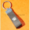 ULYSSE NARDIN RARE GENUINE BLACK LEATHER SWAROVSKI CRYSTAL STONES KEY RING KEYCHAIN PROMOTIONAL